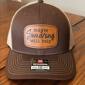 Richardson 112 Brown Trucker Hat